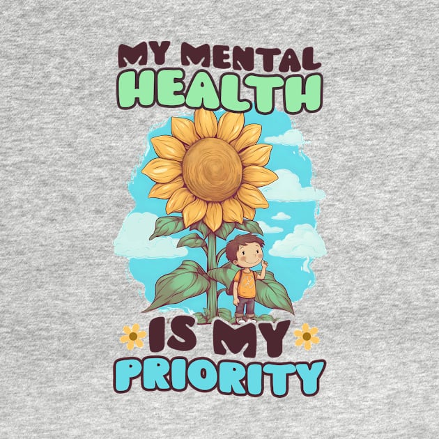 Mental Health Shirt | Mental Health Is Priority by Gawkclothing